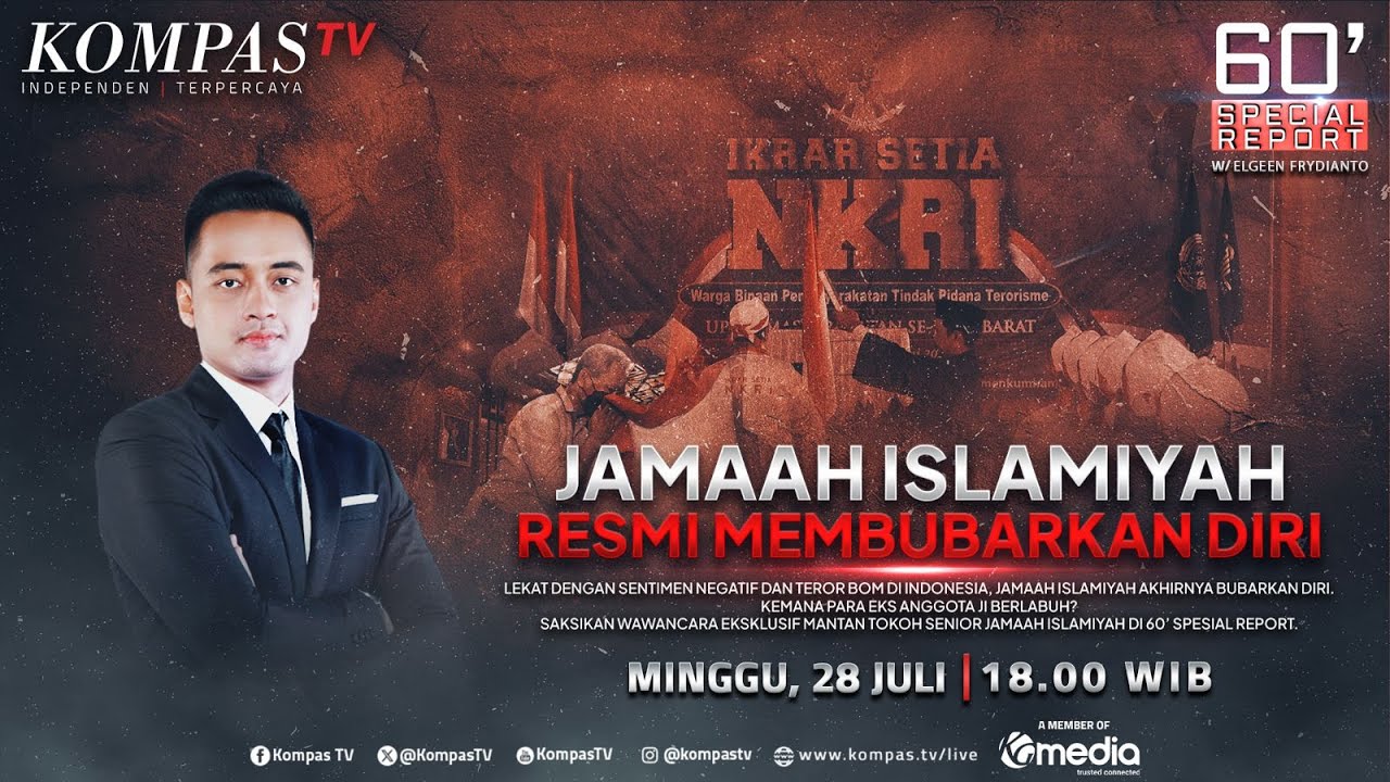 LIVE - Jamaah Islamiyah Resmi Membubarkan Diri I 60' SPECIAL REPORT