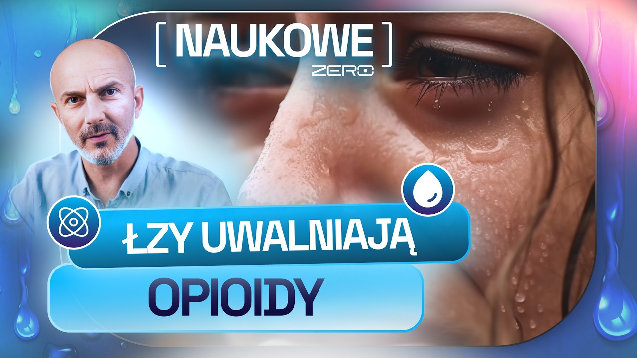 ŁZY MOGĄ URATOWAĆ CI SKÓRE. TOMASZ ROŻEK WYJAŚNIA, CO NAM DAJE PŁACZ | NAUKOWE ZERO #37