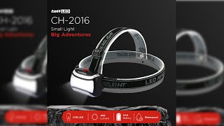 Pratinjau video produk TaffLED Senter Kepala LED COB Headlamp Flashlight Waterproof 3 Modes - CH-2016