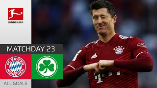 Lewy Turns Match vs Fürth | Bayern — Greuther Fürth 4-1 | All Goals | Matchday 23 – Bundesliga 21/22