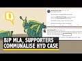 BJP MLA, Supporters Give Hyderabad R*pe Case a False Communal Spin