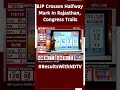 BJP Crosses Halfway Mark In Rajasthan, Congress Trails