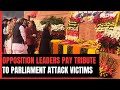 Sonia Gandhi, Other Opposition Leaders Pay Tribute To Those Killed In 2001 Parliament Attack