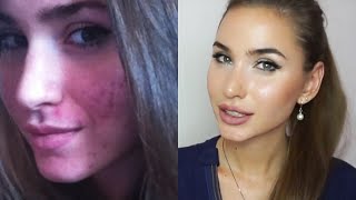 Маска для лица для сужения пор из глины голубой