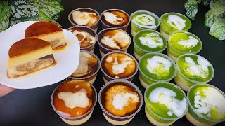 Bí quyết làm RAU CÂU BÁNH FLAN 2 tầng không tách lớp, mềm mịn thơm ngon.