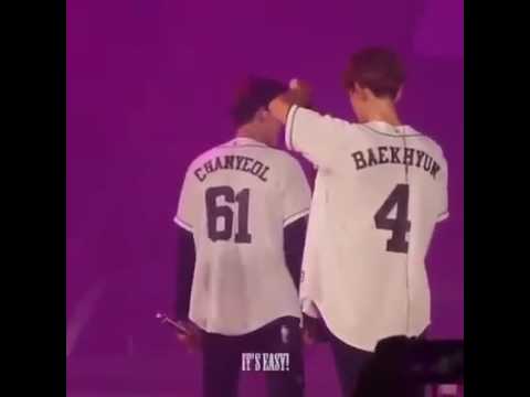 Exo - Baekhyun having a hard time