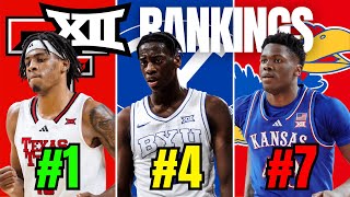 Ranking EVERY Big 12 College Basketball Team | Big 12 College Basketball Preview 2025-26