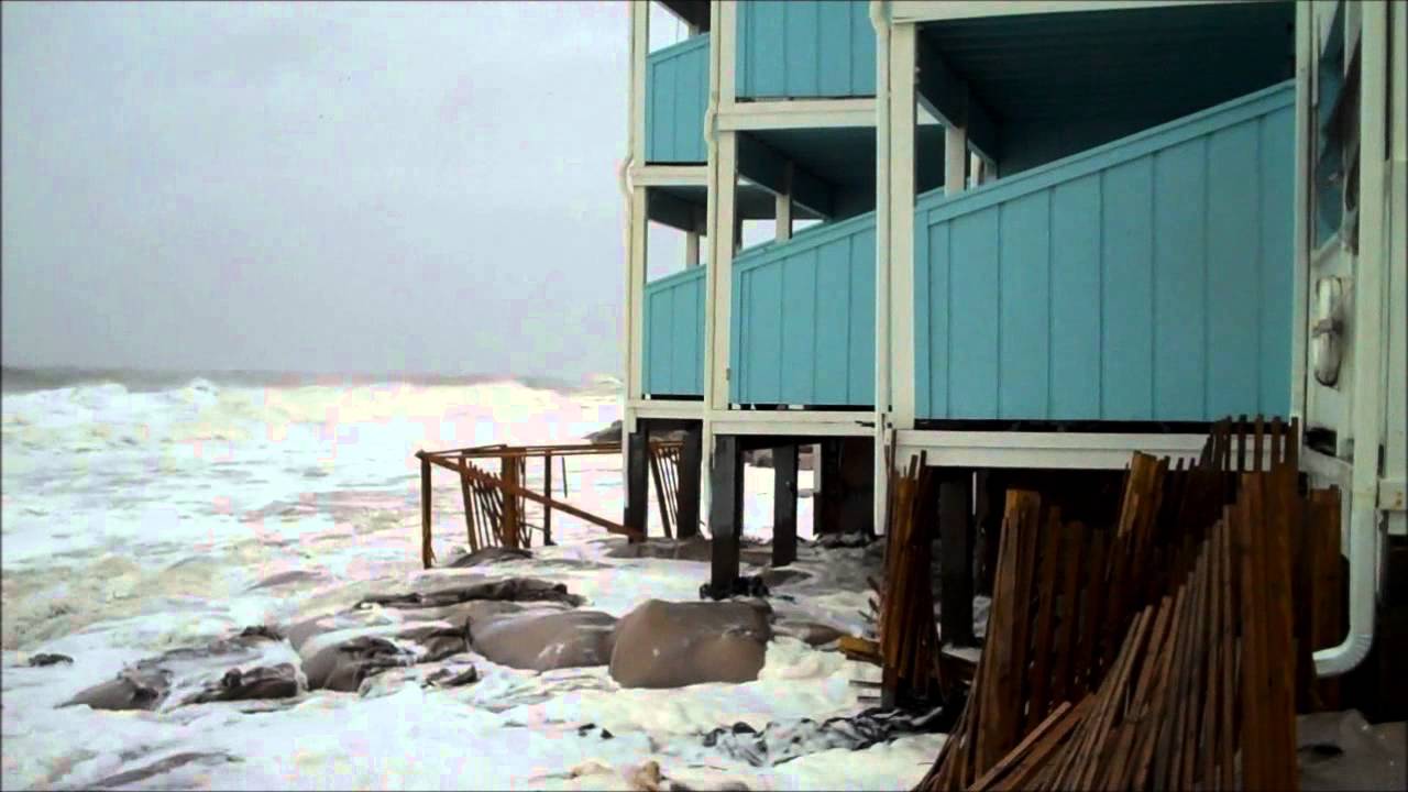 hurricane-sandy-kure-beach-nc-the-riggings-condos-youtube