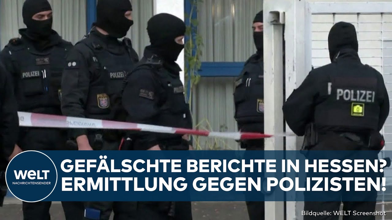 HESSEN: Razzien auf Polizei-Wachen! Einsatzberichte gefälscht? Ermittlung gegen Polizisten