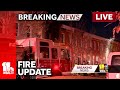 LIVE: City fire officials provide an update on a 2-alarm rowhome fire in east Baltimore- wbaltv.com