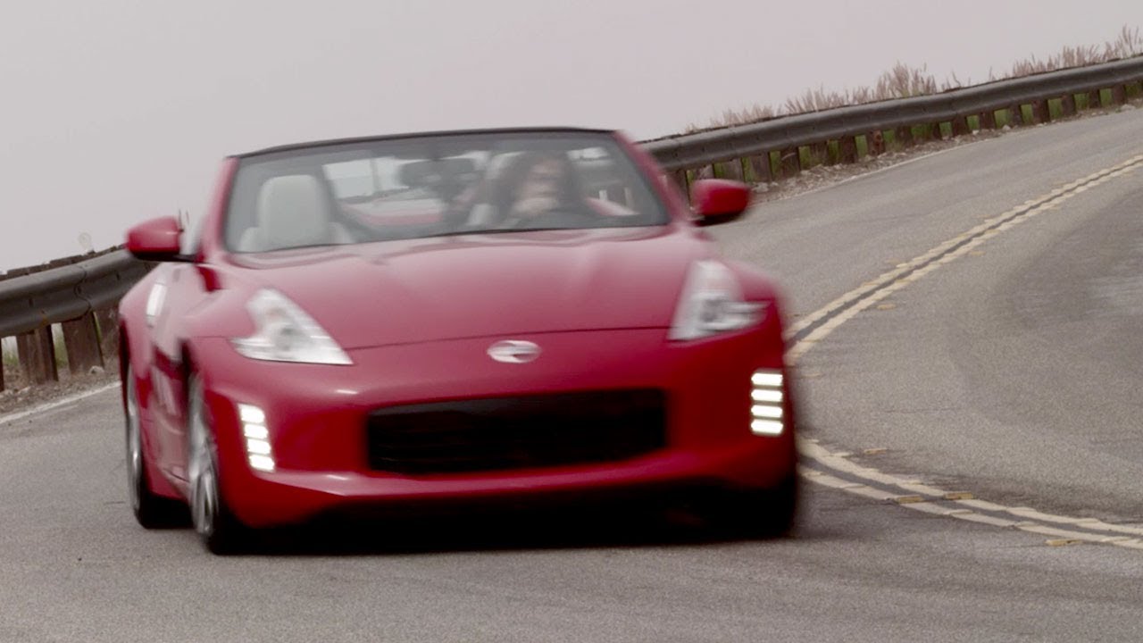 Nissan 370z roadster test drive #6