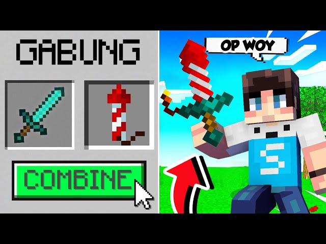 KITA GABUNGIN ITEM DI MINECRAFT!!!