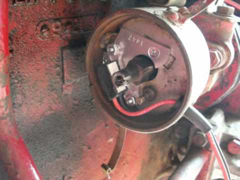 How to install electronic ignition and adjust timing on ... farmall m hydraulic diagram 