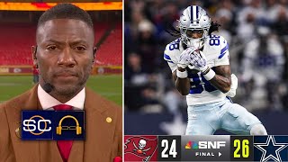 Ryan Clark reacts to Cowboys beat Buccaaneers 26-24 Week 16; Cooper 292 Yds, TD; Baker 2 TD, INT