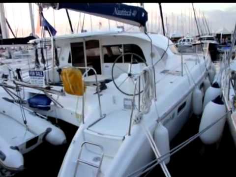 Nautitech 40 - 2005 yacht charter Biograd na moru - YouTube