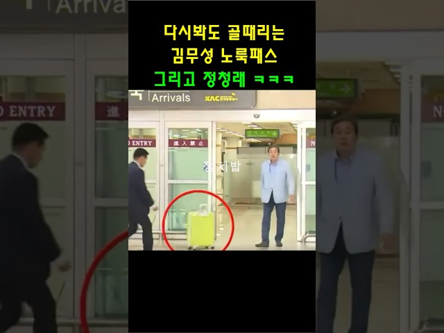 다시봐도 골때리는 김무성의 노룩패스.. 그리고 정청래패러디 ㅋㅋㅋㅋ #shorts