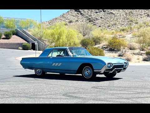 video 1963 Ford Thunderbird Coupe