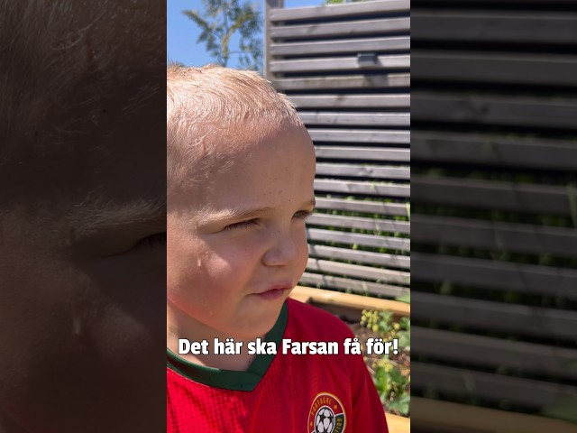 DET HÄR SKA FARSAN FÅ FÖR!!😂