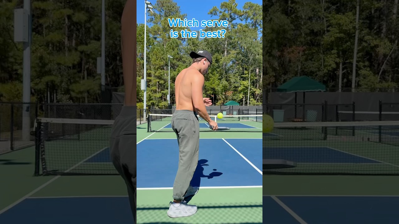 Pickleball Serves To Crush Opponents 😤 #pickleball #pickleballvideos #pickleballshorts
