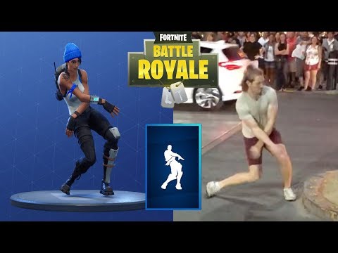 Fortnite Dances In Public!