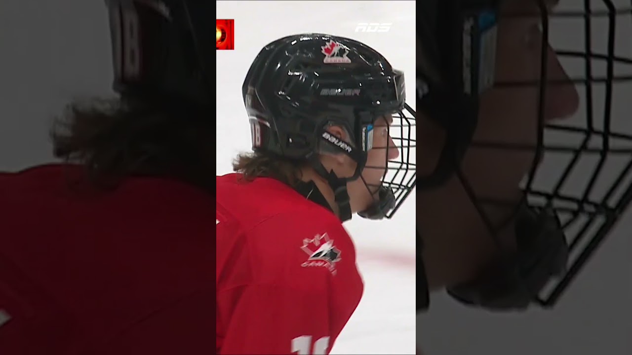Benjamin Veitch complète un superbe jeu de passes! 🇨🇦 #hlinkagretzkycupCanada c. Suisse sur RDS 📺