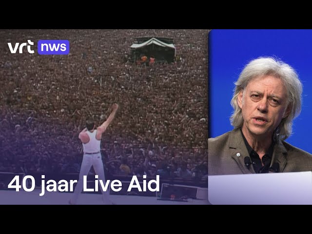 Bob Geldof, 40 jaar na Live Aid:"Mensen zijn nu niet snel meer onder de indruk"