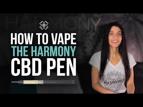 video Harmony CBD Pen Kit – Bút hóa hơi CBD từ Harmony