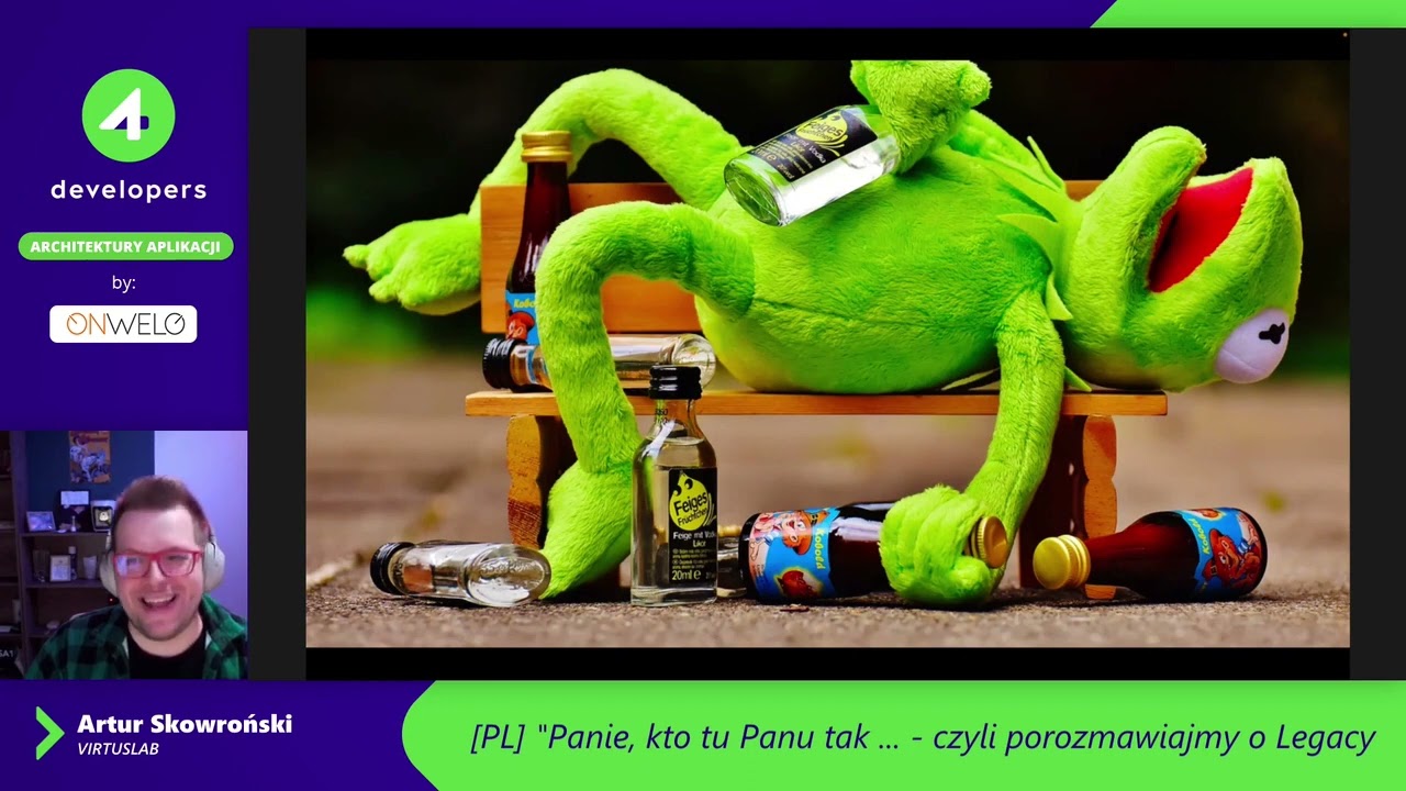 4Developers 2022: "Panie, kto tu Panu tak ... - czyli porozmawiajmy o Legacy Artur Skowroński