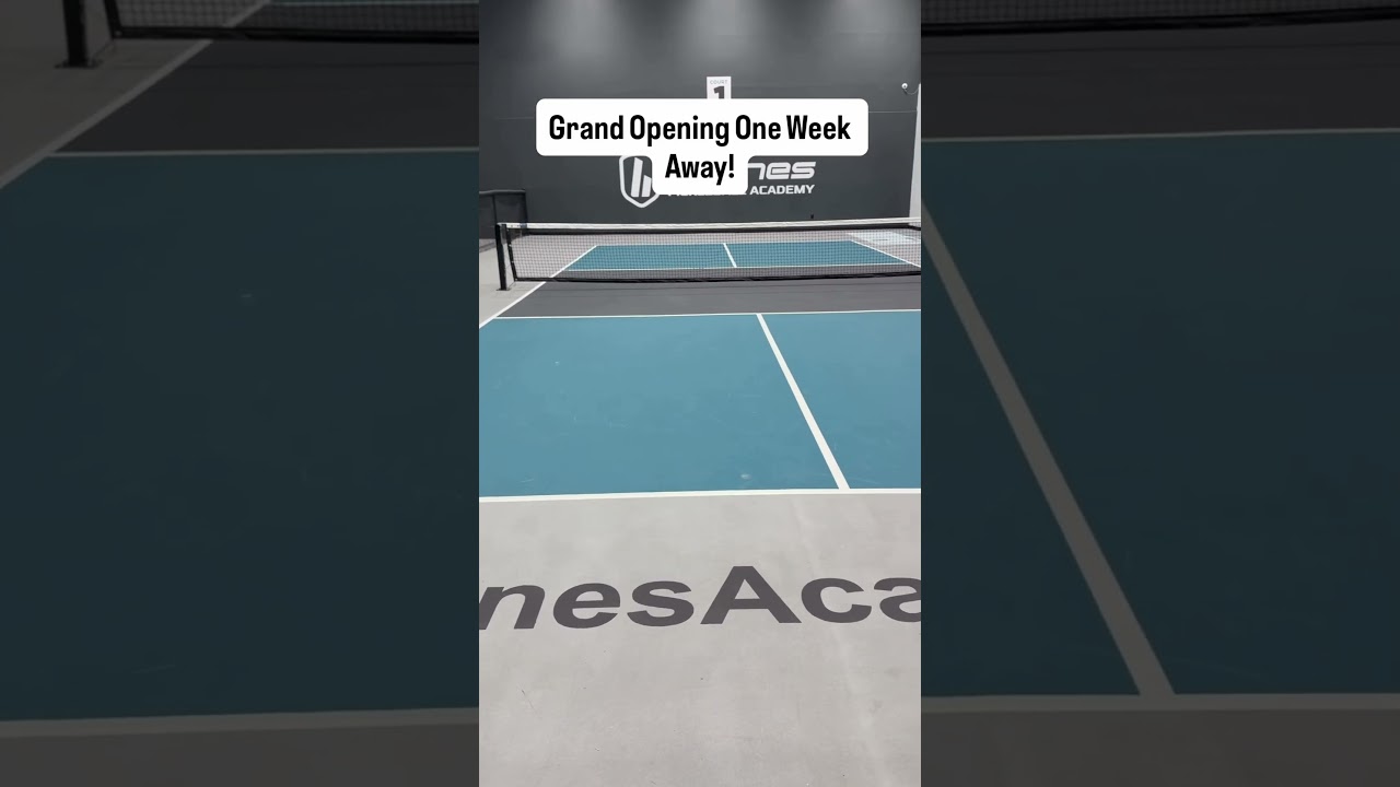 Briones Pickleball Academy Grand Opening August 30th! FREE EVENT! BrionesAcademy.com for more info!