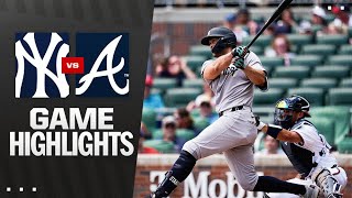 Yankees vs. Braves Game Highlights (7/20/25) | MLB Highlights