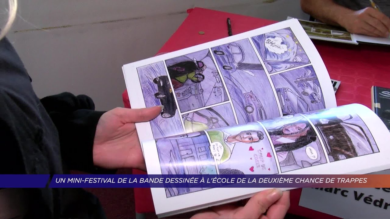 Yvelines | Un mini-festival de la bande dessinée à l’Ecole de la deuxième chance de Trappes