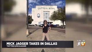 The Rolling Stones Prepare for the Concert in Dallas on 11/2/21/Jagger Goes Sightseeing Before Show