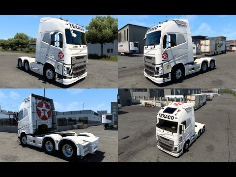 SKIN VOLVO FH 2012 TEXACO 1.0 1.40 1.46