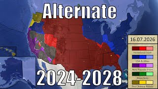 Second American Civil War Scenario | Every Day [2024-2028]