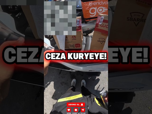Kurye Değil, Restoran Hatalı Ama Cezayı Biz Yiyoruz