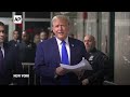 Trump speaks after 12 jurors seated in hush money trial  - 00:59 min - News - Video