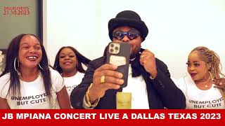 Jb Mpiana Live concert à Dallas Texas 2023