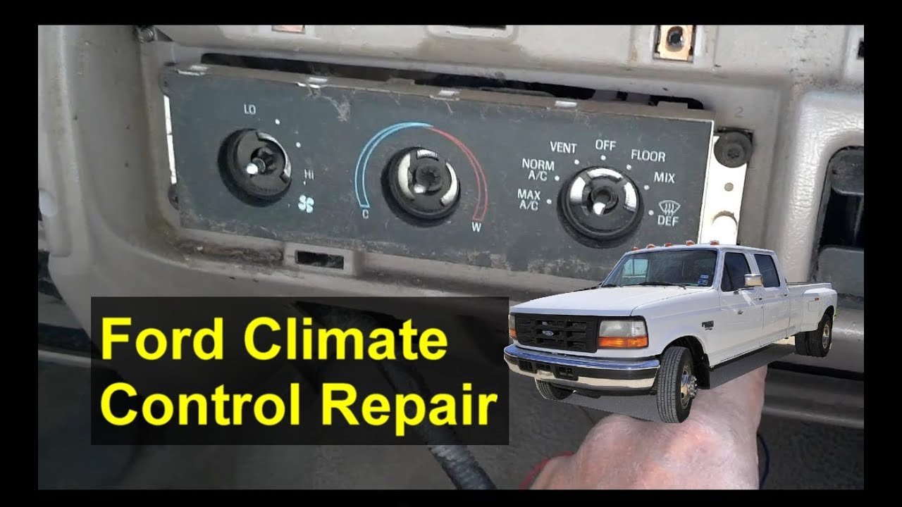 2004 Ford expedition climate control problems #6