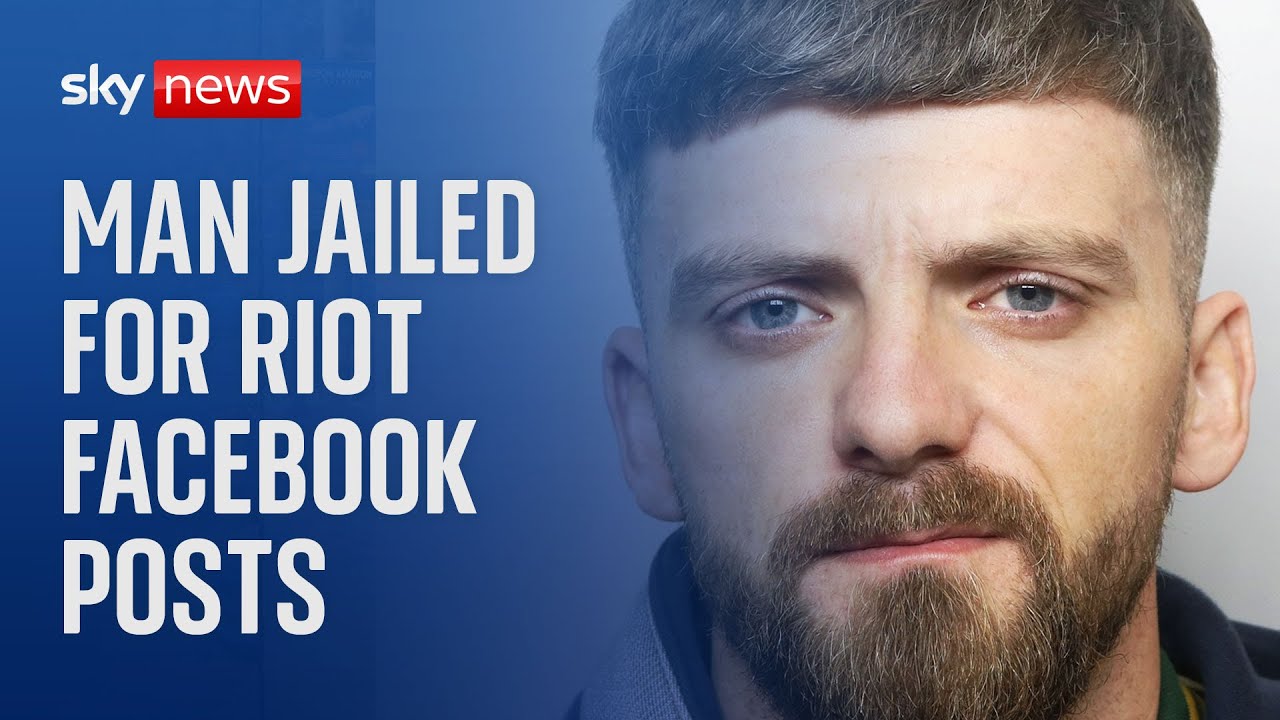 Man jailed for 20 months for stirring up racial hatred on Facebook during riots