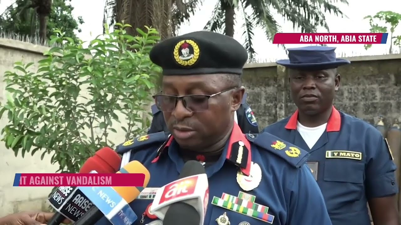 NSCDC Arrests Three Suspected Rail Track Vandals In Abia