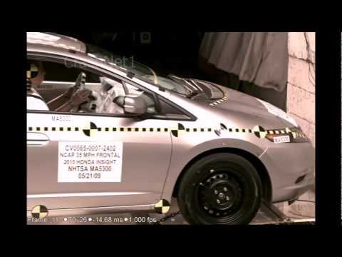Video Crash Test Honda Insight 2009 óta