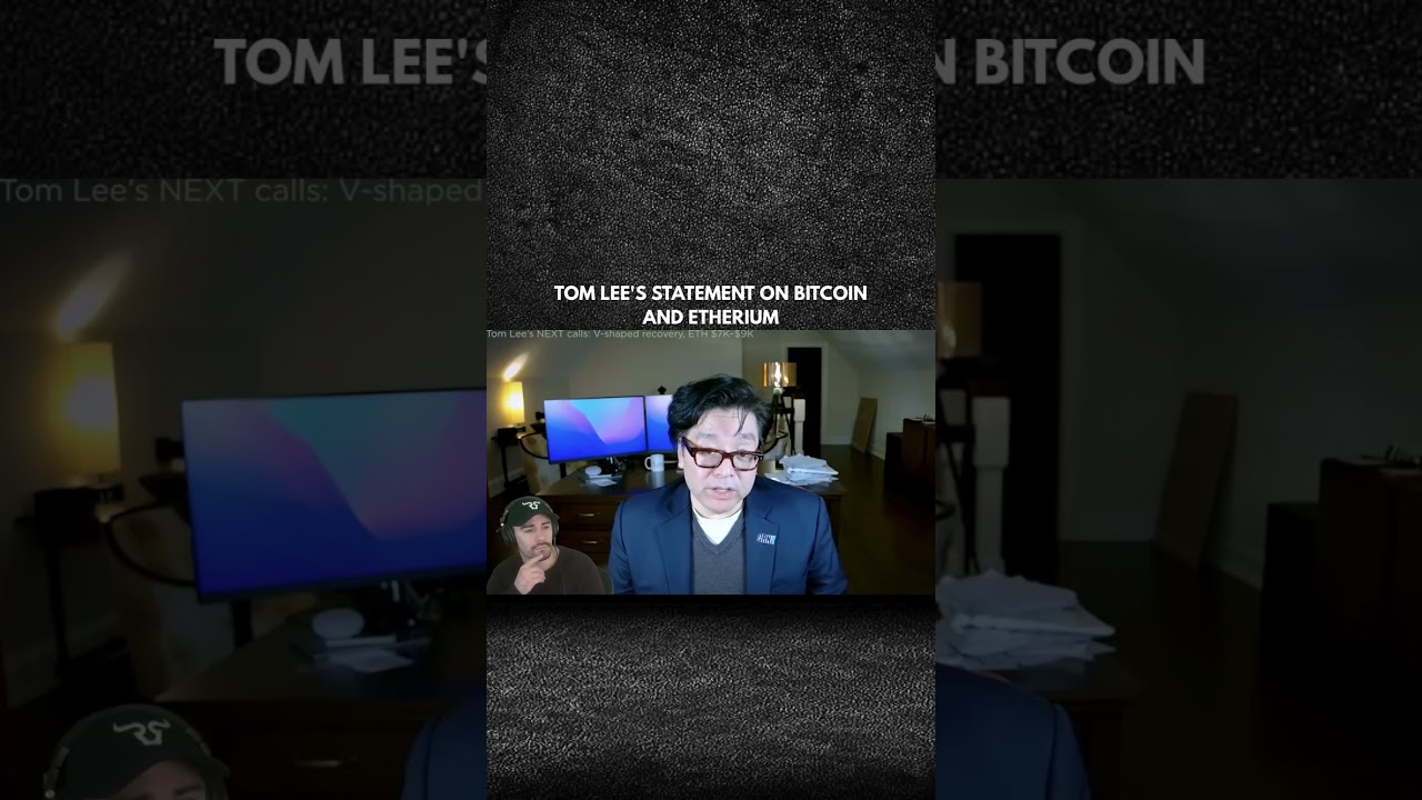 TOM LEE'S STATEMENT ON BITCOIN AND ETHERIUM?