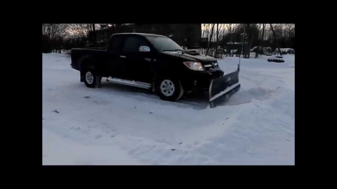 toyota hilux snow plow #6