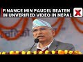 Nepal Protests: Finance Minister Bishnu Paudel Beaten in Unverified Video | NewsX