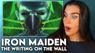 MASTERFUL!! First Time Reaction to Iron Maiden - "The Writing On The Wall"