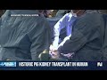 Historic transplant of pigs kidney into human is successful  - 01:44 min - News - Video