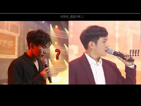 생방송 중 MR이 잘못나와 당황한 비투비 ㅋㅋㅋㅋㅋㅋ