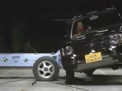 Video crash test SUZUKI JIMNY since 2005
