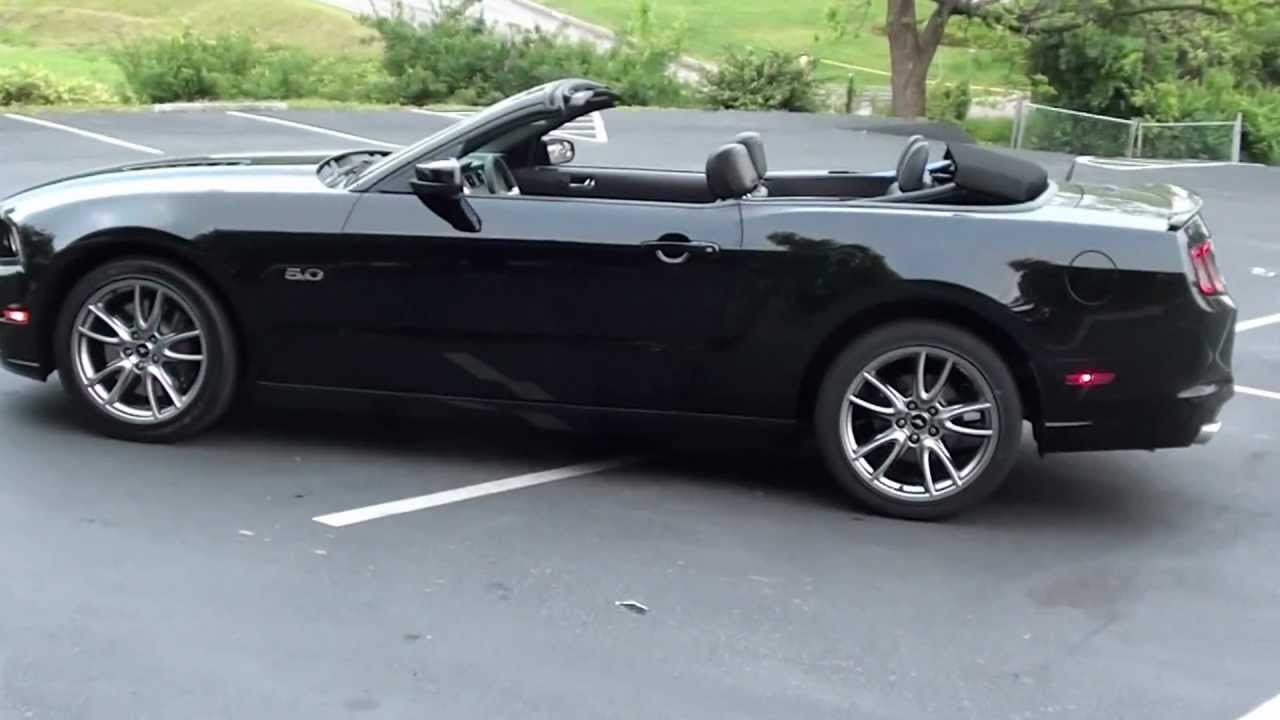 Ford mustang convertible 2013 youtube #5