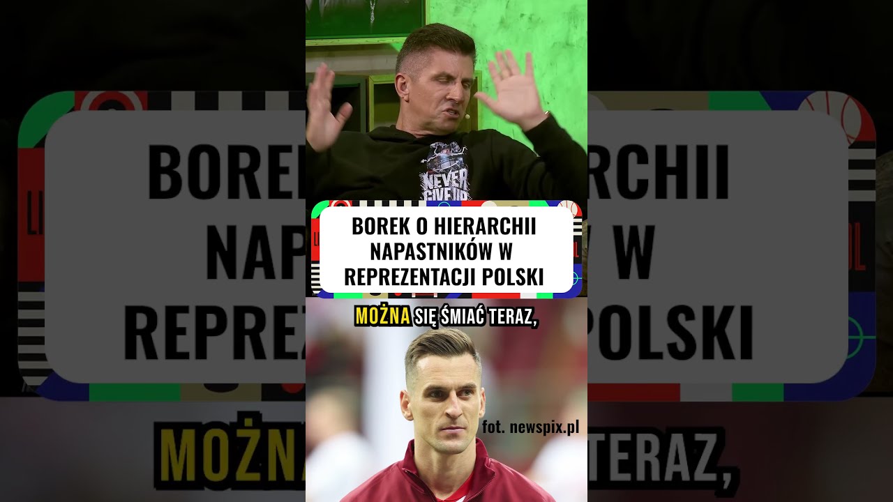 Borek o napastnikach reprezentacji polski #shorts